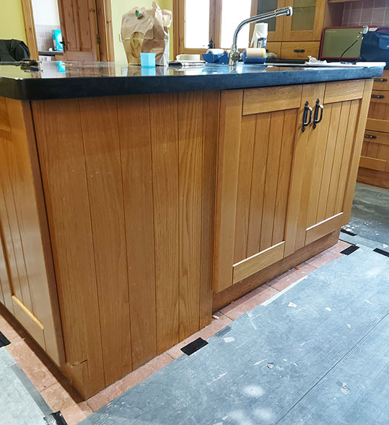 kitchen-island-sanded-for-respray