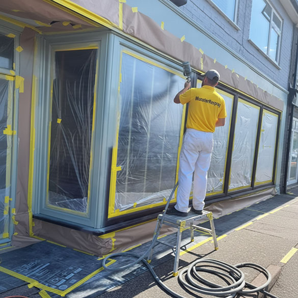 munster-respray-spraying-upvc-windows-grey