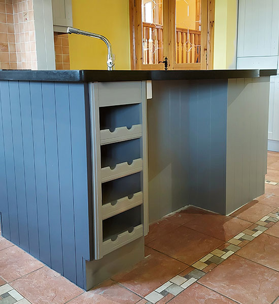 oak-kitchen-island-after-respray-limerick