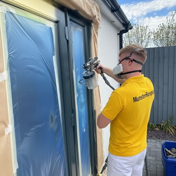 upvc-window-spraying-ireland