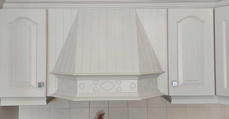 Laminate kitchen respray after transformation modern cabinets Ireland
