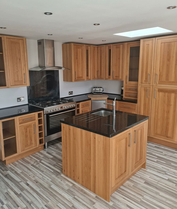 irish kitchen before respray